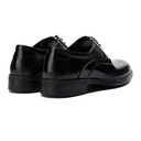 Glossy leather Derby shoes - Black3