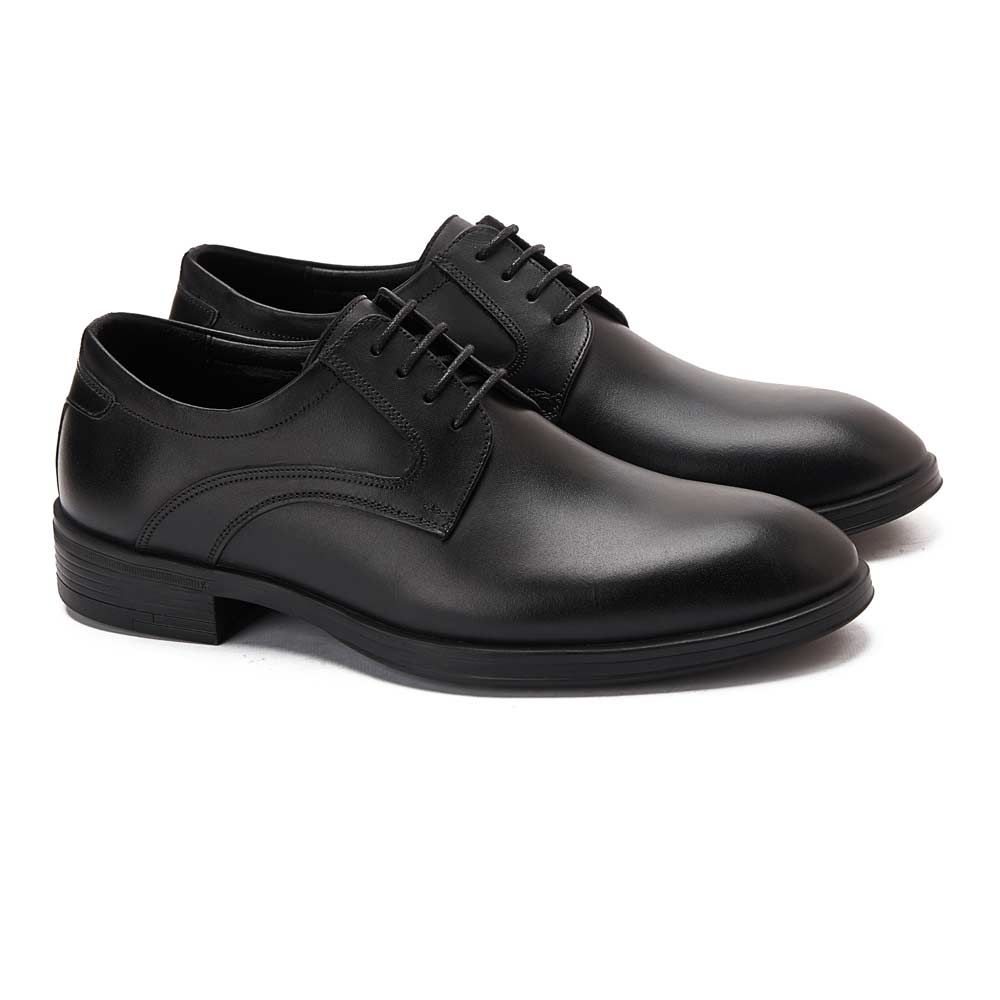 Leather men Genuine Shoe - Black1