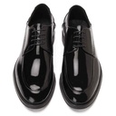 Men glossy derby shoes - Black2