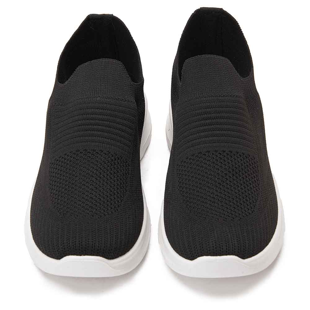 Women's canvas sneakers - Black2