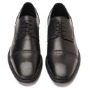 Men leather derby shoes - Black2