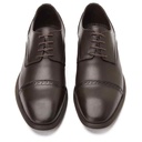 Men leather derby shoes - Brown2