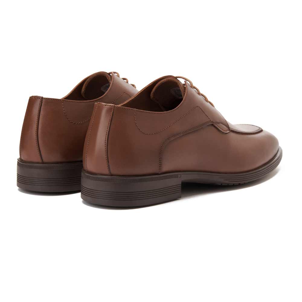 Men leather classic shoes - Havana