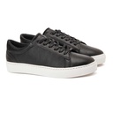 Men's lace-up basic sneakers - Black1