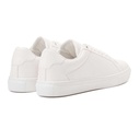 Men's simple leather sneakers - White