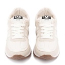 Women's casual lace-up trainers - Beige2