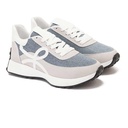 Women's stylish sneakers - Grey*Jeans1