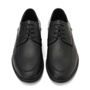 Men leather dress shoes - Black2