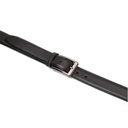 Men's classic leather belt - Black2