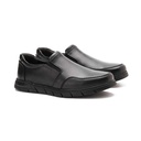 Men's leather casual shoes - Black