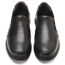 Men's leather casual shoes - Black2