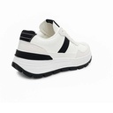 Women's fashionable sneakers - White1
