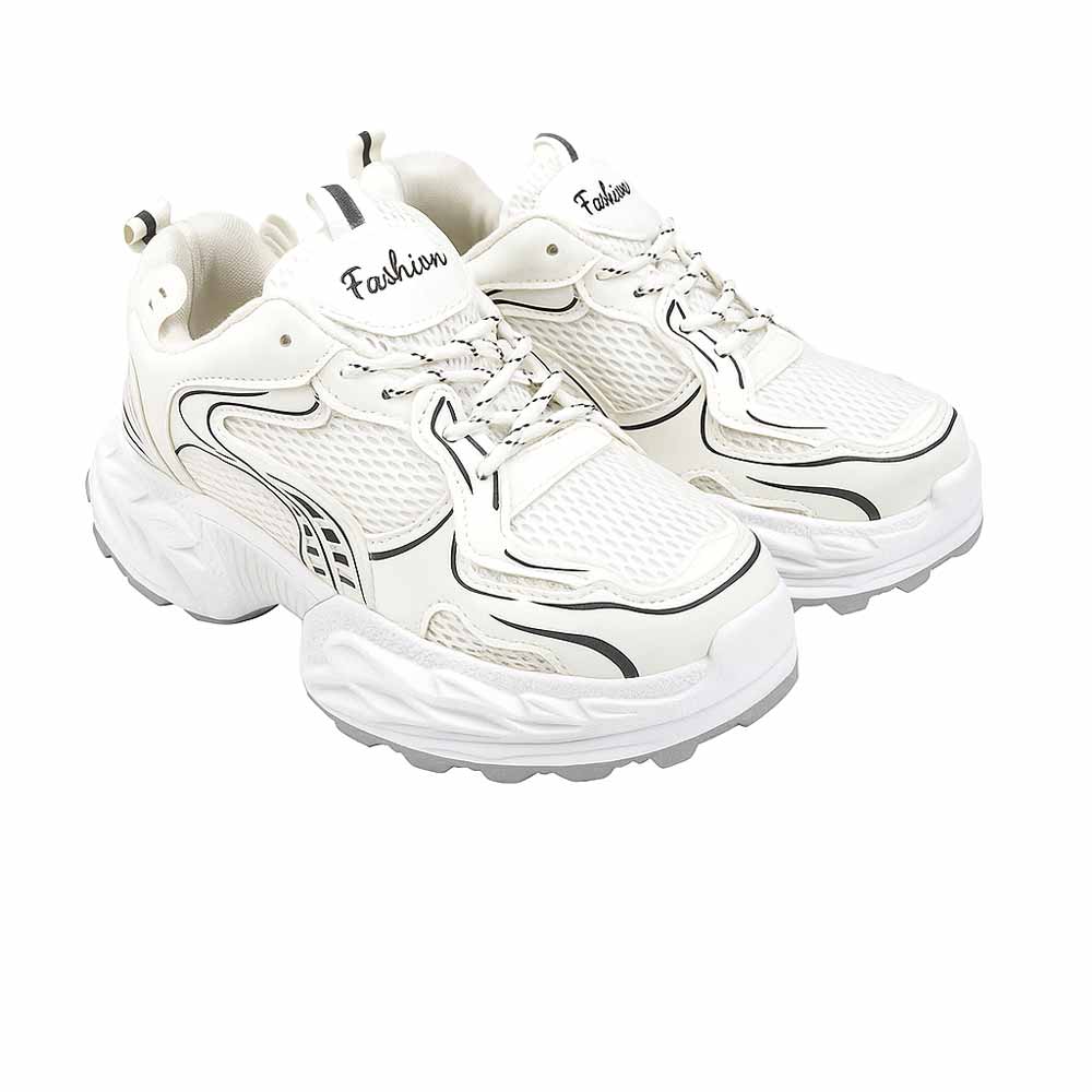 Women stylish trainers - White