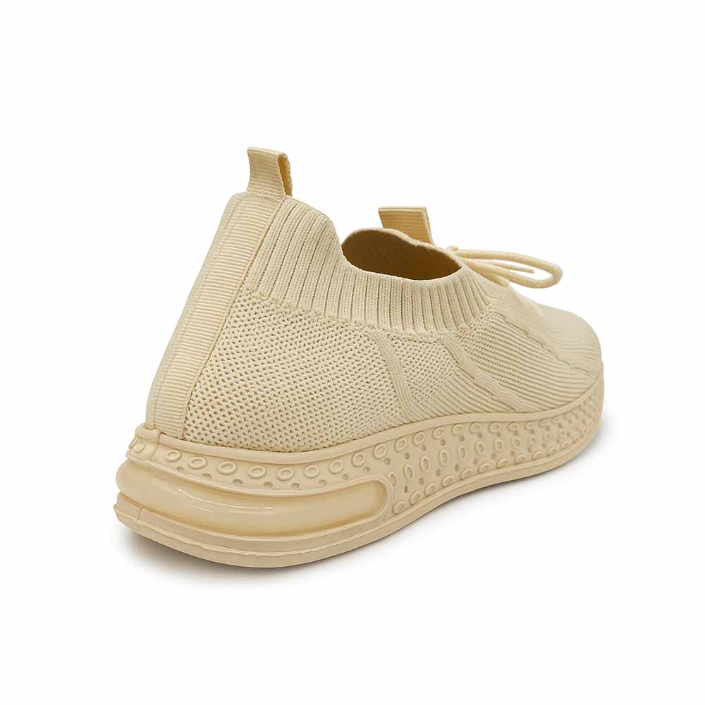 Women fabric sneakers - Beige1