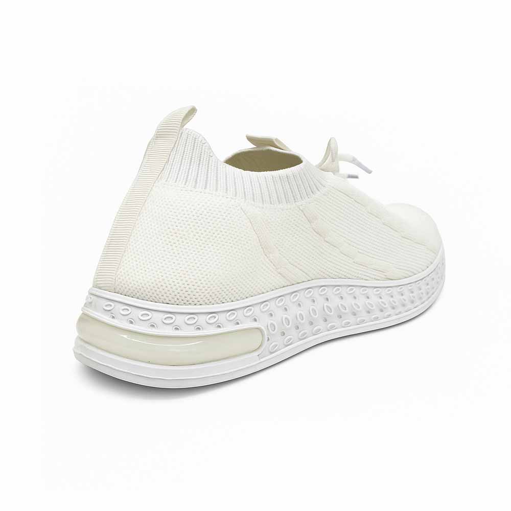 Women fabric sneakers - White1