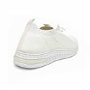 Women fabric sneakers - White1