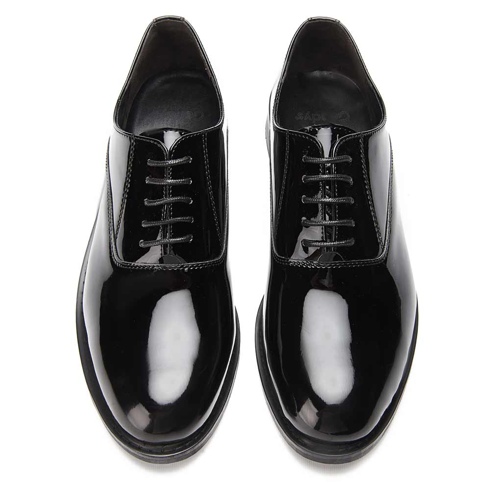 Men Glossy Shoes - Black2