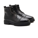 Men's leather half boots - Black