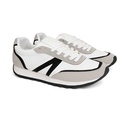 Women's Retro Sneakers - White*Black