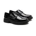 Men's shiny casual shoes - Black