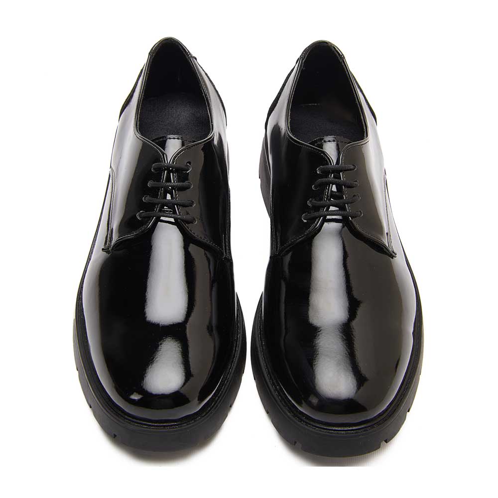 Men's shiny casual shoes - Black2