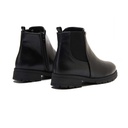 Women leather chelsea boot - Black1