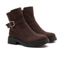 Women chamois boot - Brown