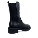 Women's leather half boot - Black1