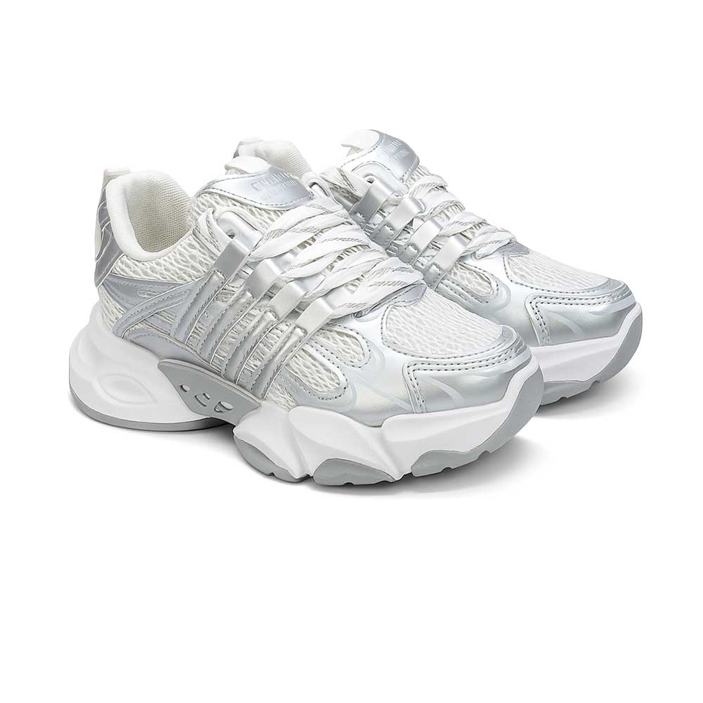 Women's Sleek Sneakers - Grey