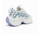 Women's Sneakers with blue lines - White1