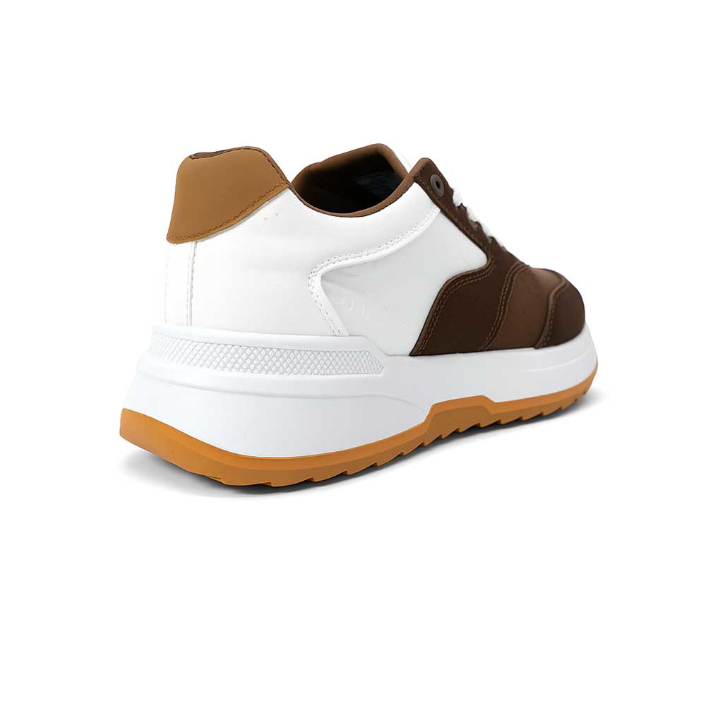 Men's Multi-Color Sport Sneakers - Brown1