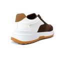 Men's Multi-Color Sport Sneakers - Brown1