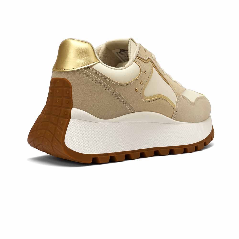 Women's Stylish Sneakers - Beige1