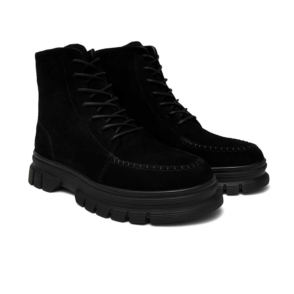 Men's Chamois Half Boot - Black