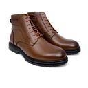 Men's Leather Half Boot - Havana