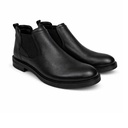 Men's Leather Chelsea Boot - Black
