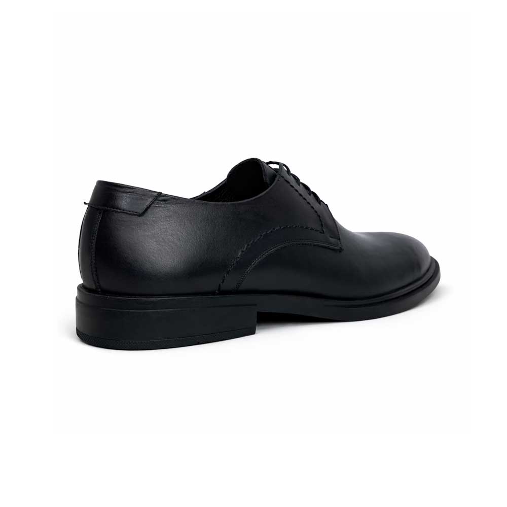 Men's Leather Casual Shoes - Black1