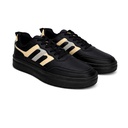 Men's High-Sole Sneakers - Black