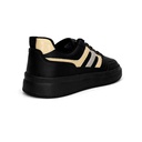 Men's High-Sole Sneakers - Black1