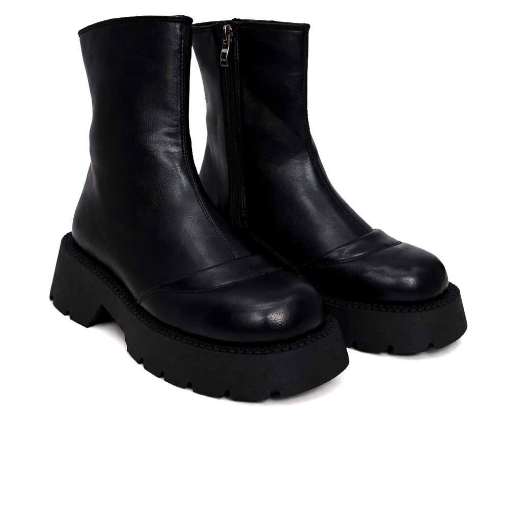 Women's Fashionable Boots - Black