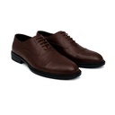 Men's Genuine Leather Shoes - Brown