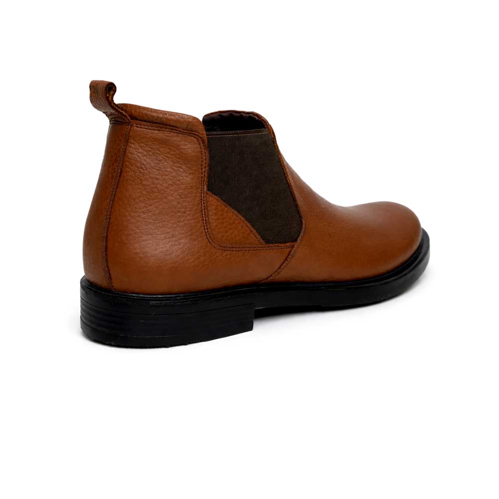 Men's Leather Chelsea Boot - Havana1