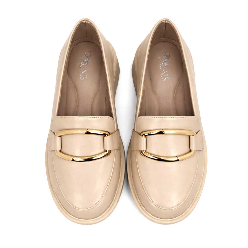 Women's Chic Moccasin - Beige2