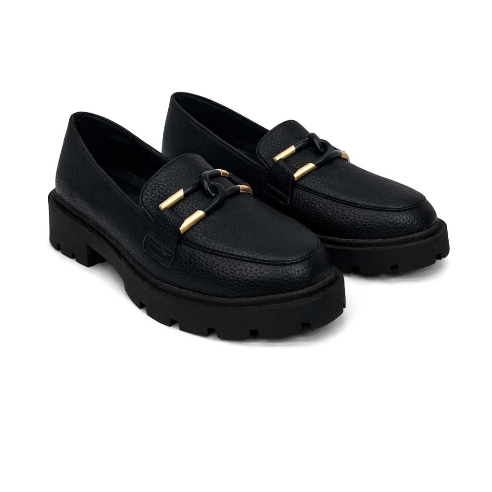 Women's Fashion Moccasin - Black
