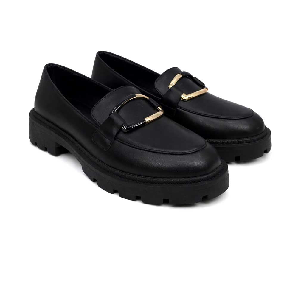 Women's Chic Moccasin - Black3
