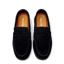 Men's Penny Chamois Loafer - Black2