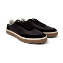Men's Genuine Leather Sneakers - Brown