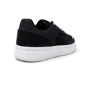 Men's Fabric Sneakers - Black1