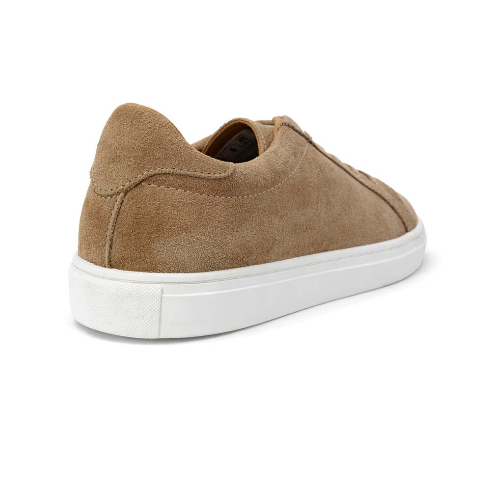 Men's Genuine Suede Sneakers - Beige1