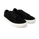 Men's Genuine Suede Sneakers - Black